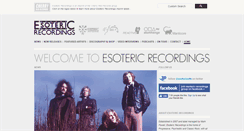 Desktop Screenshot of esotericrecordings.com